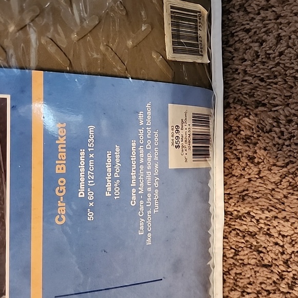 Car go mat 3 piece set - Picture 4 of 5